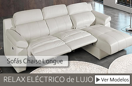 Sofás chaise longue